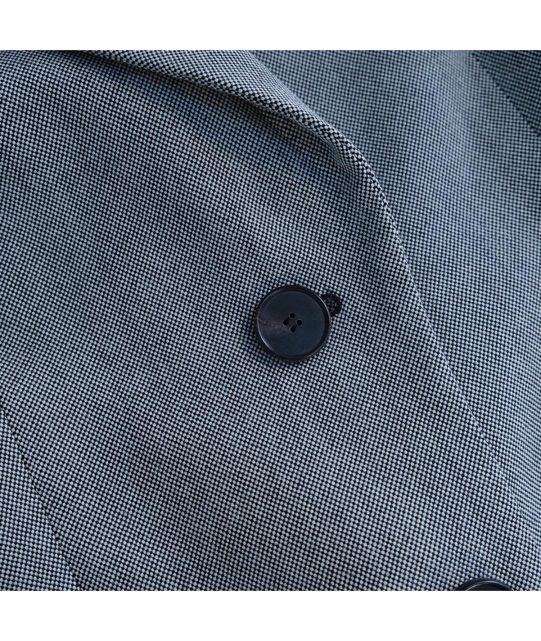 CHRISTIAN DIOR Серый шерстяной жакет/пиджак, фото 4