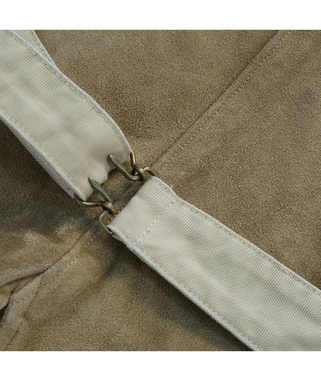 RALPH LAUREN Бежевый хлопковый жилет, фото 6