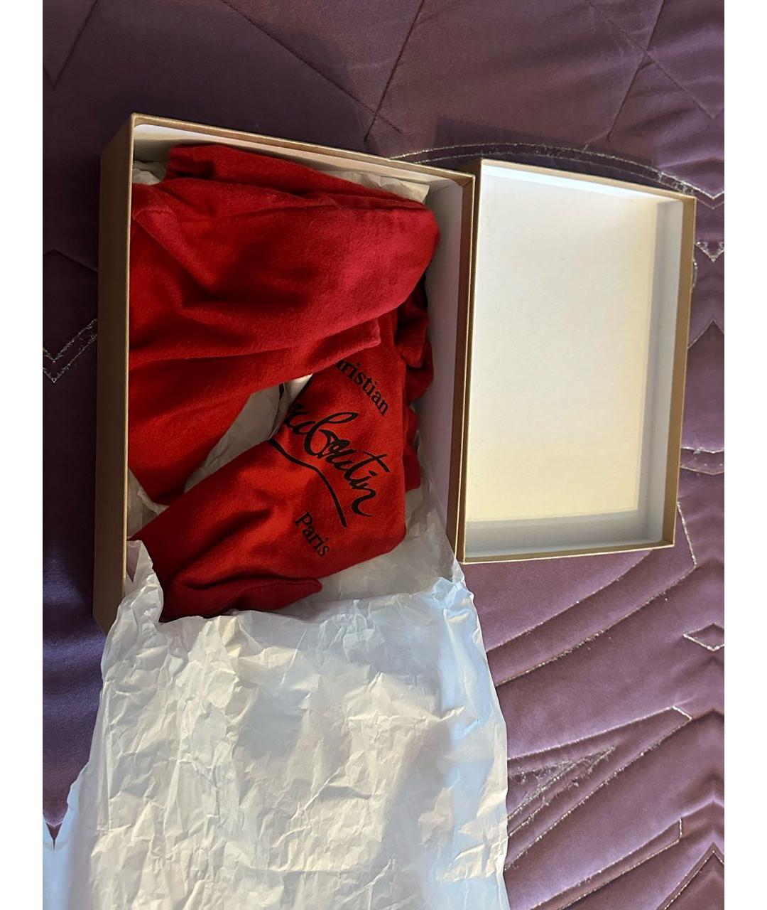 CHRISTIAN LOUBOUTIN Бежевые туфли из лакированной кожи, фото 5