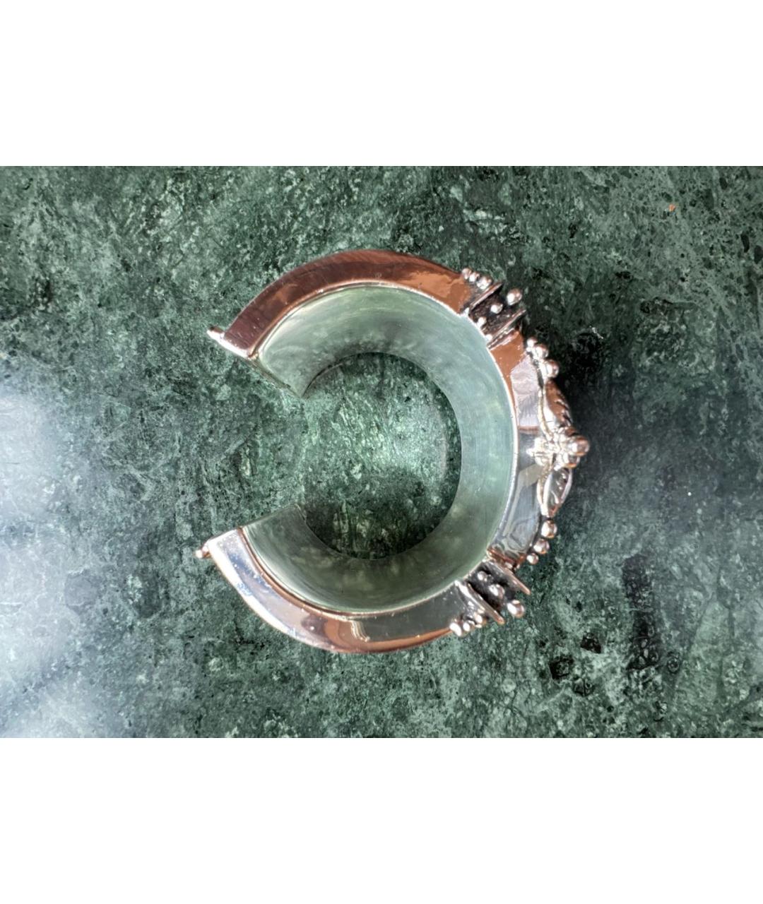 CHRISTIAN DIOR Коричневый кожаный браслет, фото 3