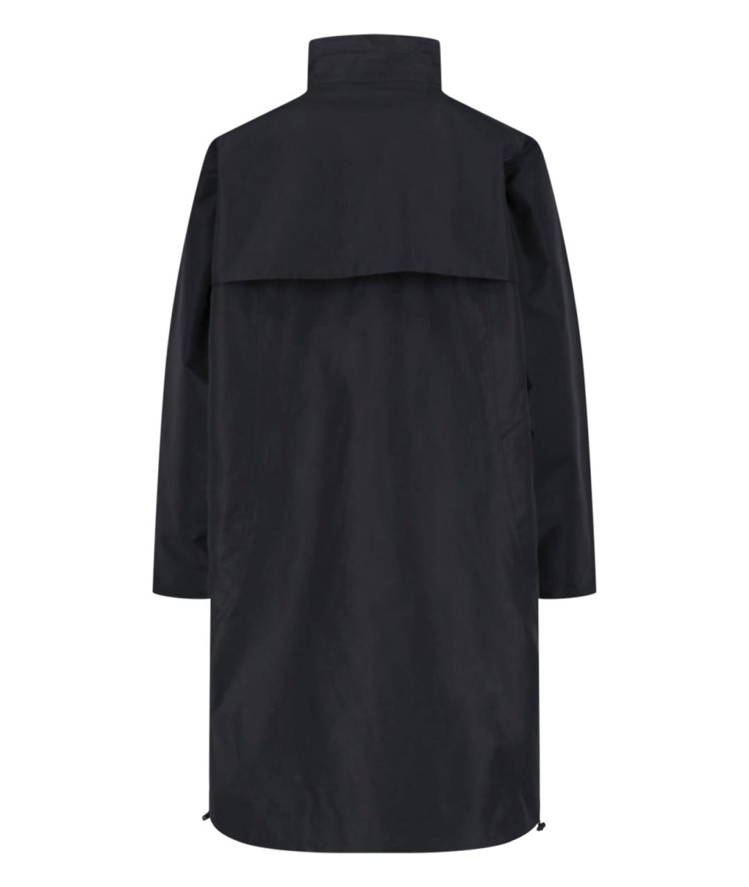 entire studios Черное полиэстеровое пальто, фото 2