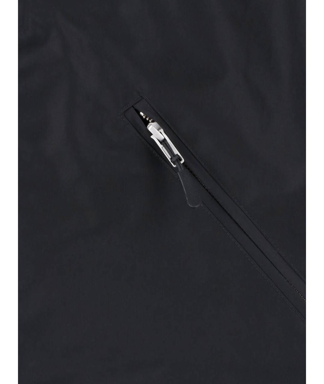 entire studios Черное полиэстеровое пальто, фото 3