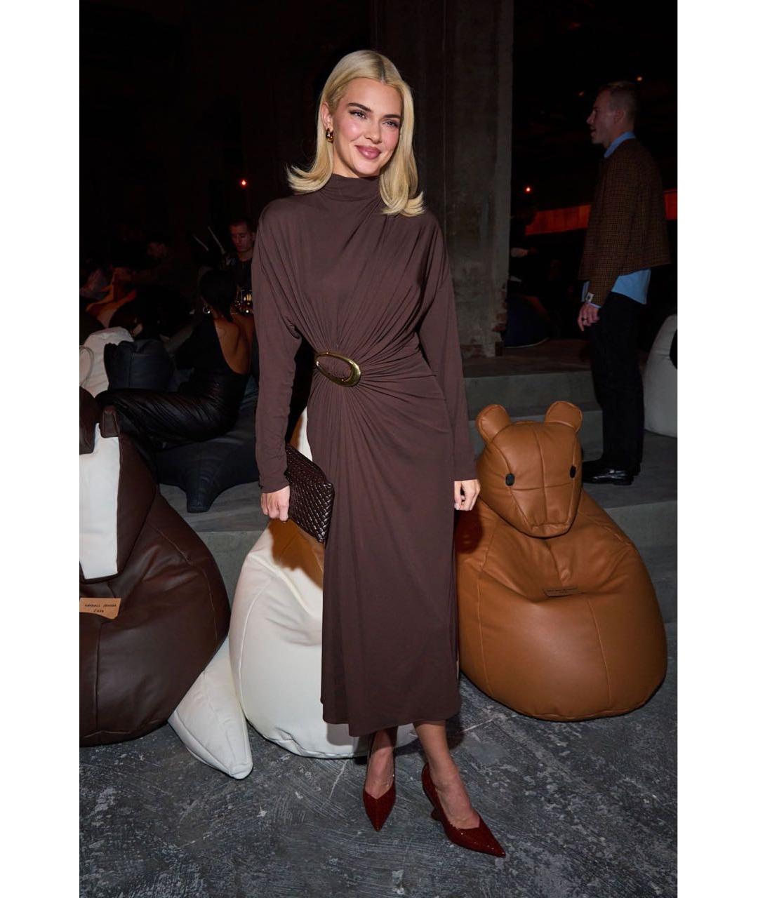 BOTTEGA VENETA Бордовые кожаные туфли, фото 2