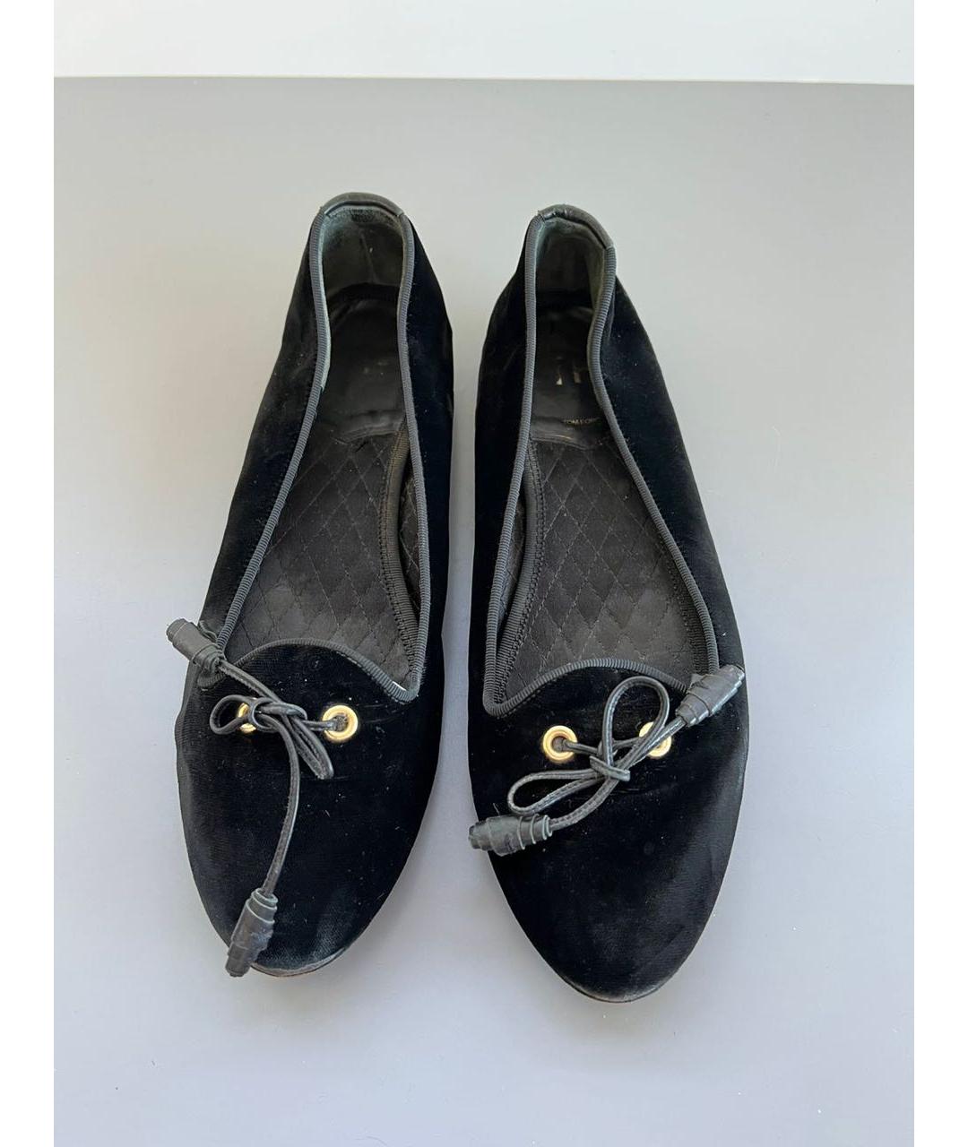 TOM FORD Черные балетки, фото 2