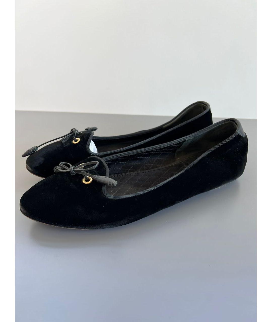 TOM FORD Черные балетки, фото 3