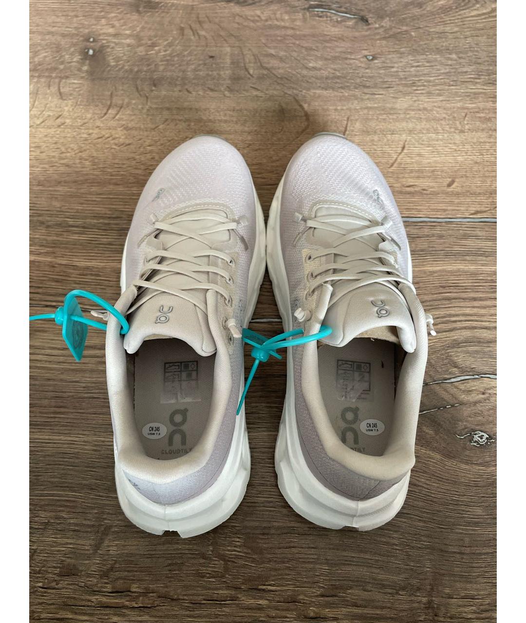 ON Розовые текстильные кроссовки, фото 3