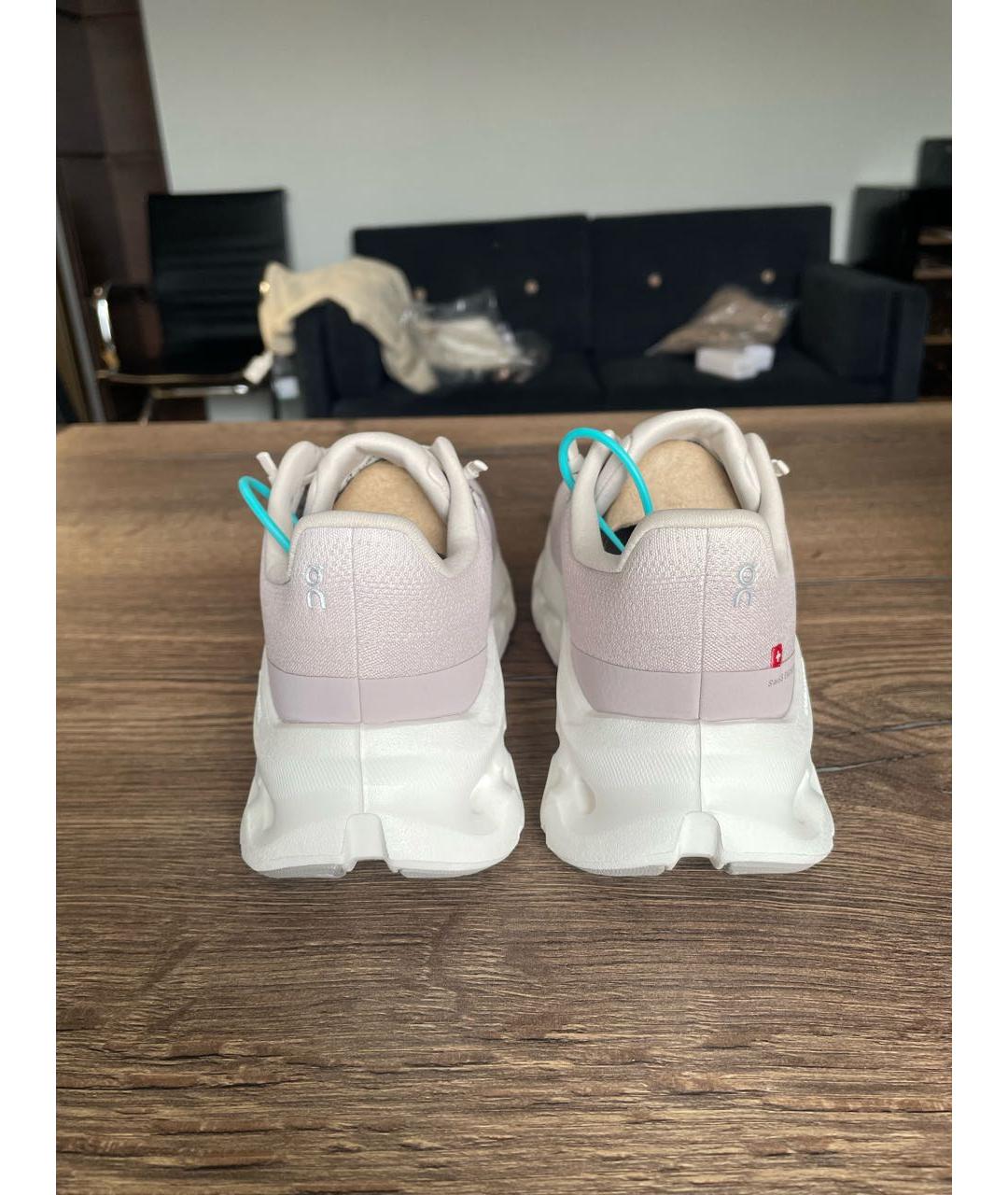 ON Розовые текстильные кроссовки, фото 4