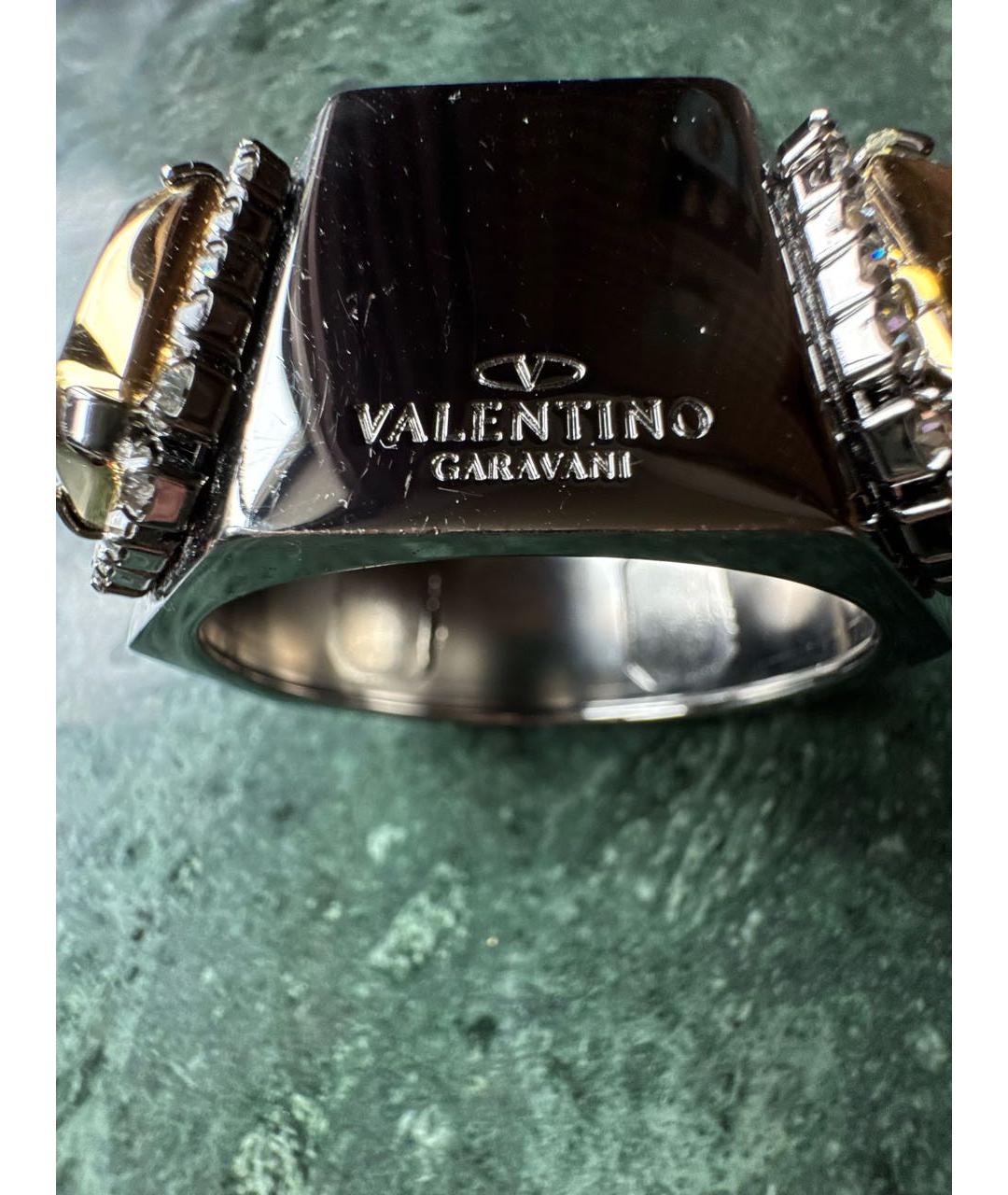 VALENTINO Серебрянный металлический браслет, фото 4