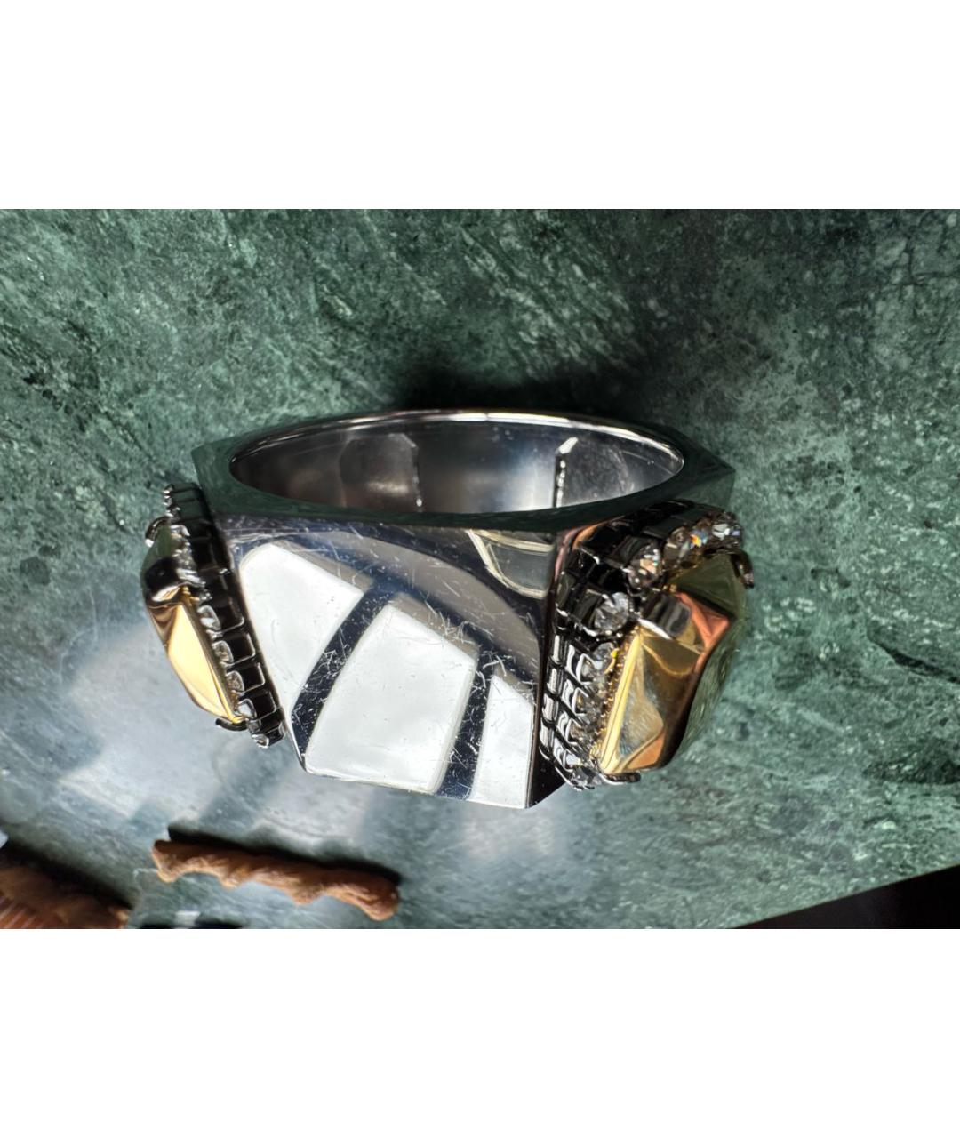 VALENTINO Серебрянный металлический браслет, фото 3