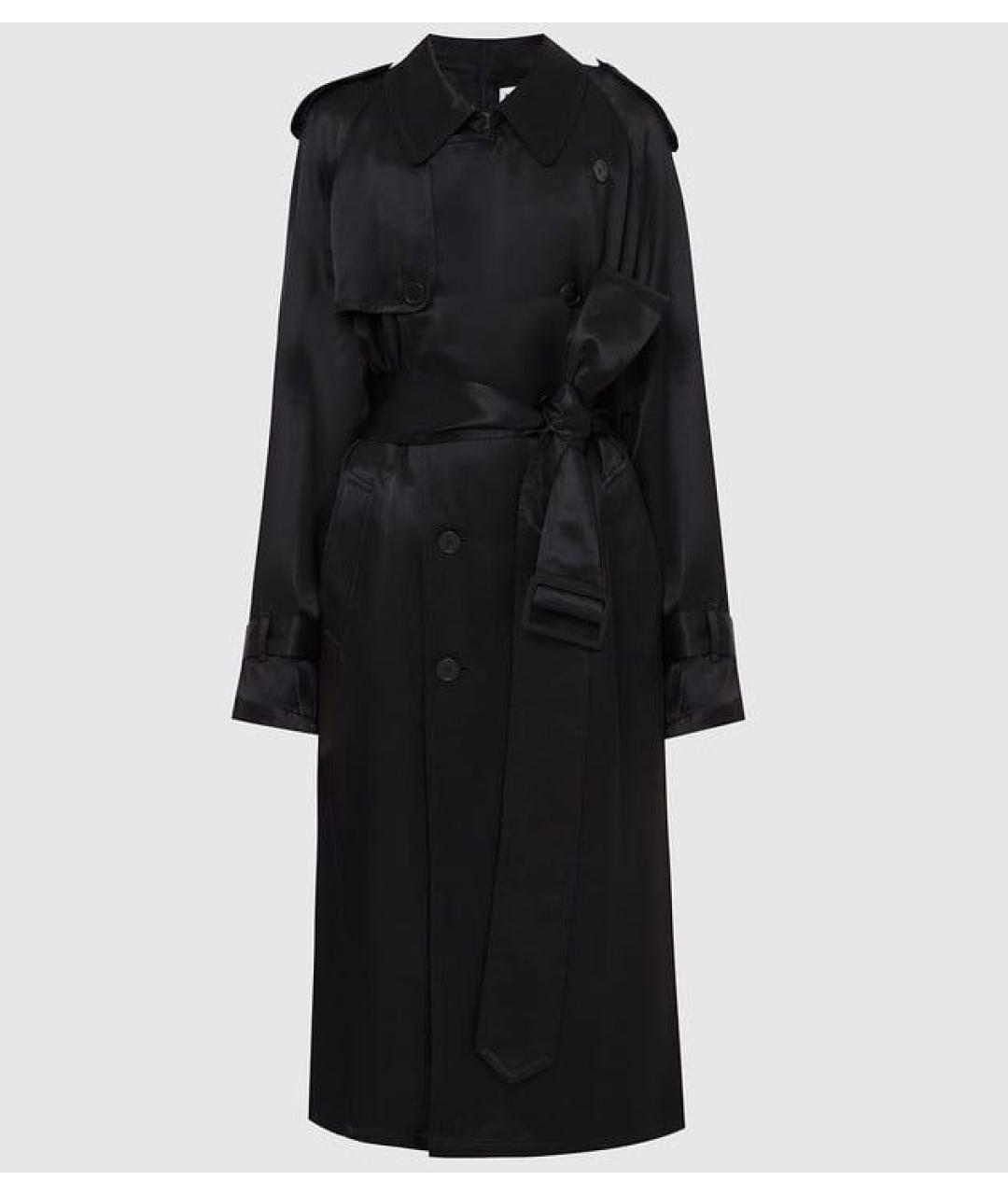 BALENCIAGA Черный тренч/плащ, фото 6