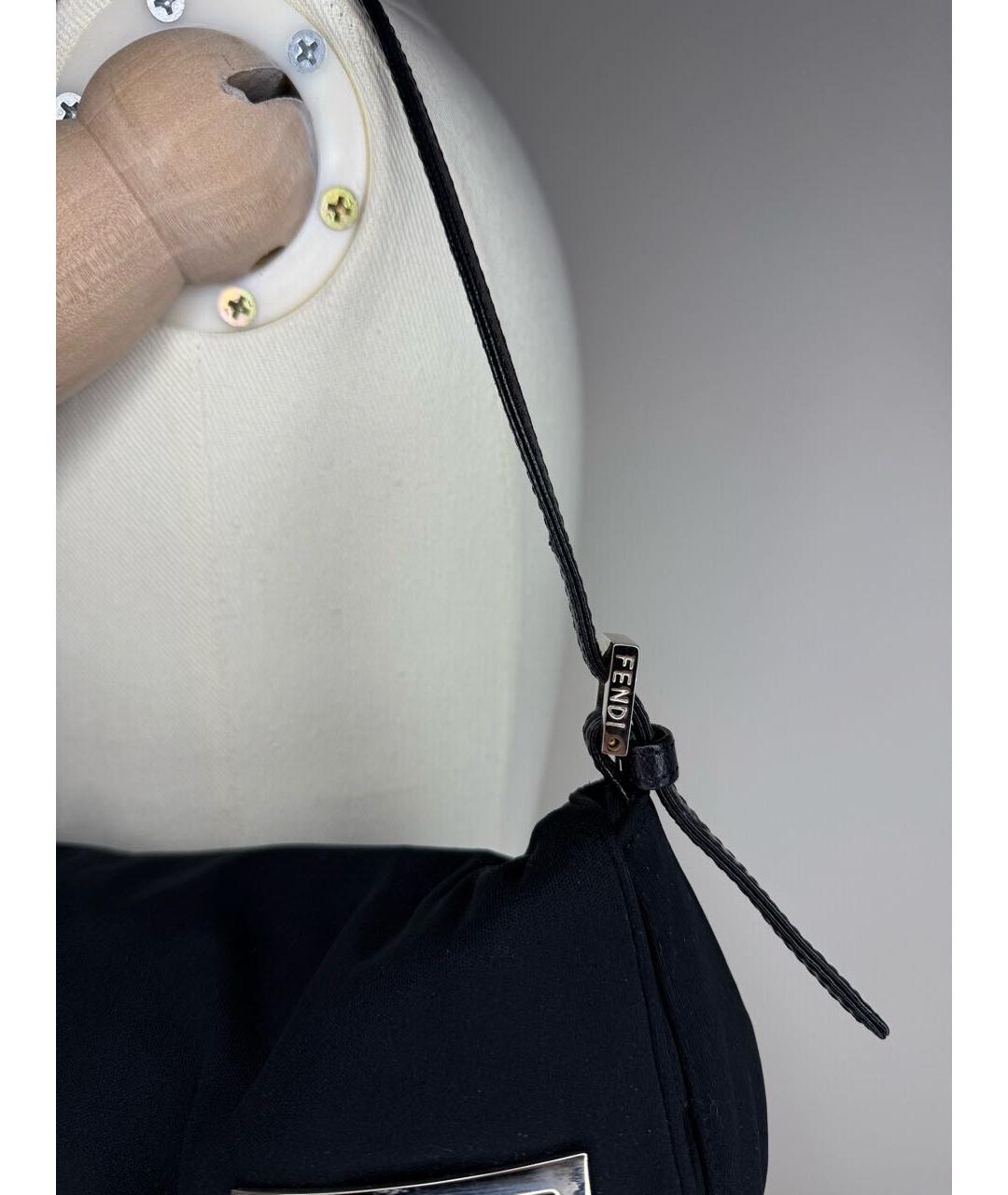 FENDI Черная сумка через плечо, фото 3