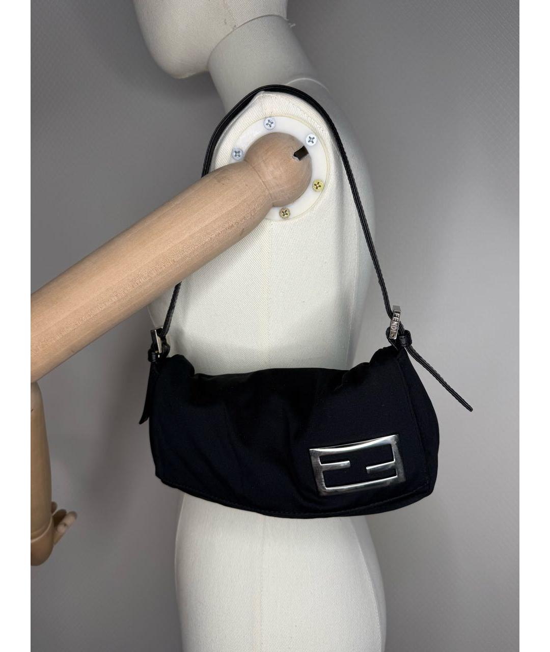 FENDI Черная сумка через плечо, фото 2