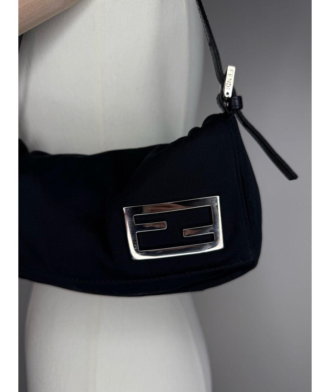 FENDI Черная сумка через плечо, фото 4