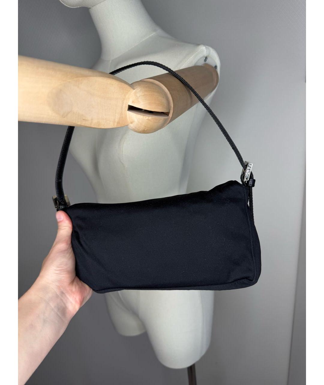 FENDI Черная сумка через плечо, фото 6