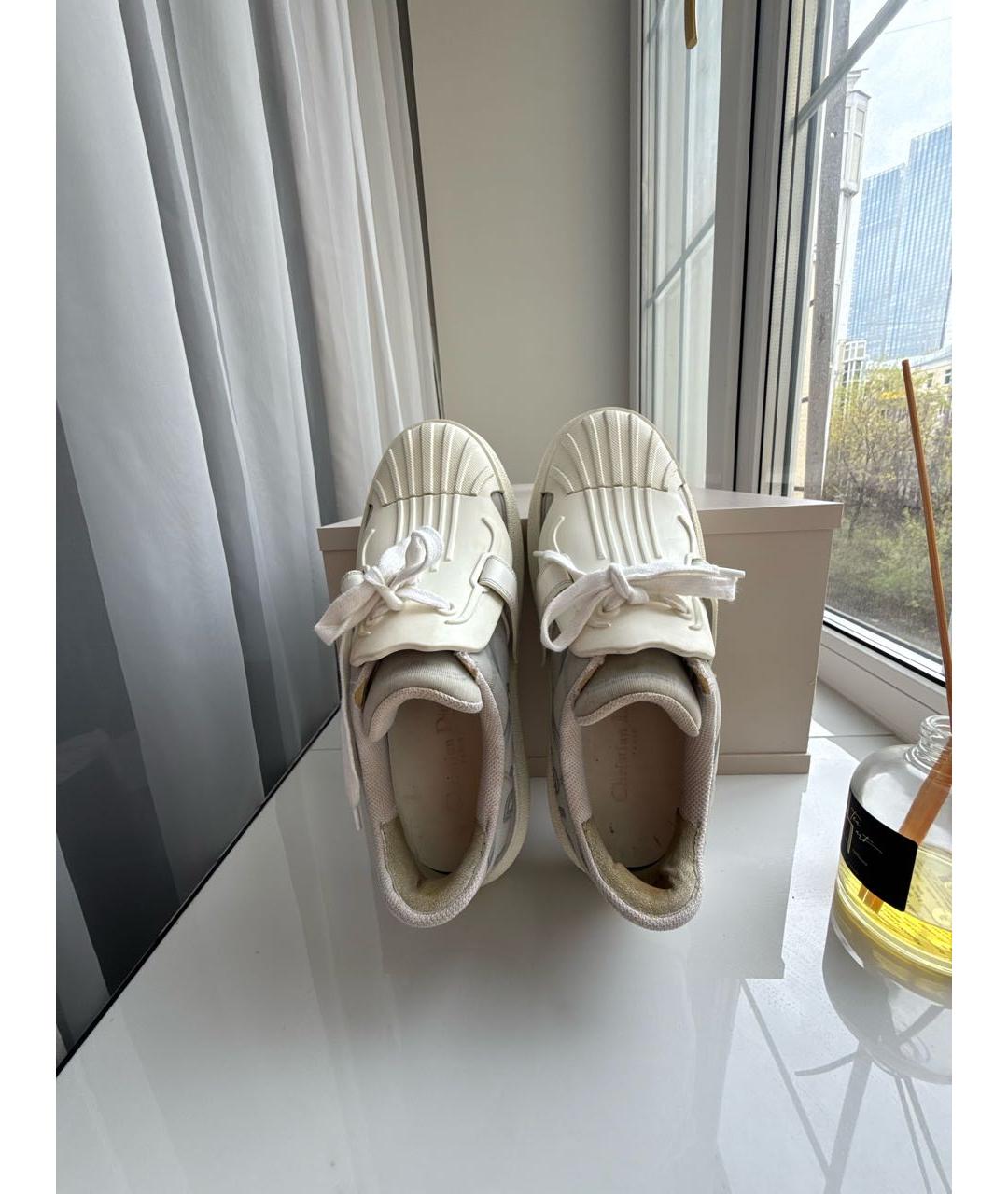 CHRISTIAN DIOR Белые кроссовки, фото 3