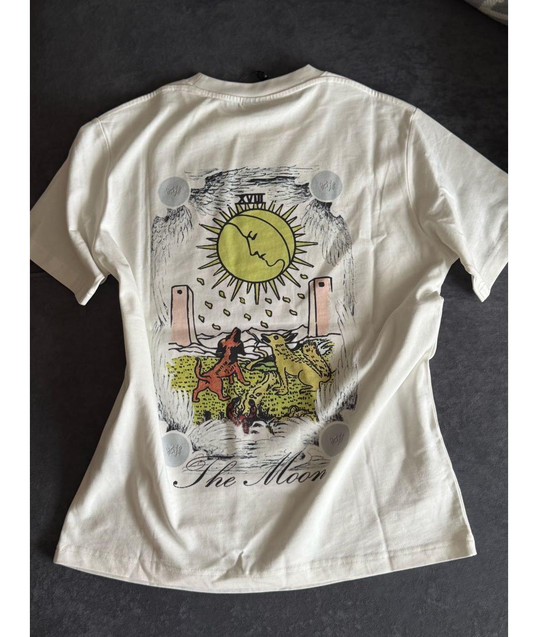 VETEMENTS Белая хлопковая футболка, фото 3