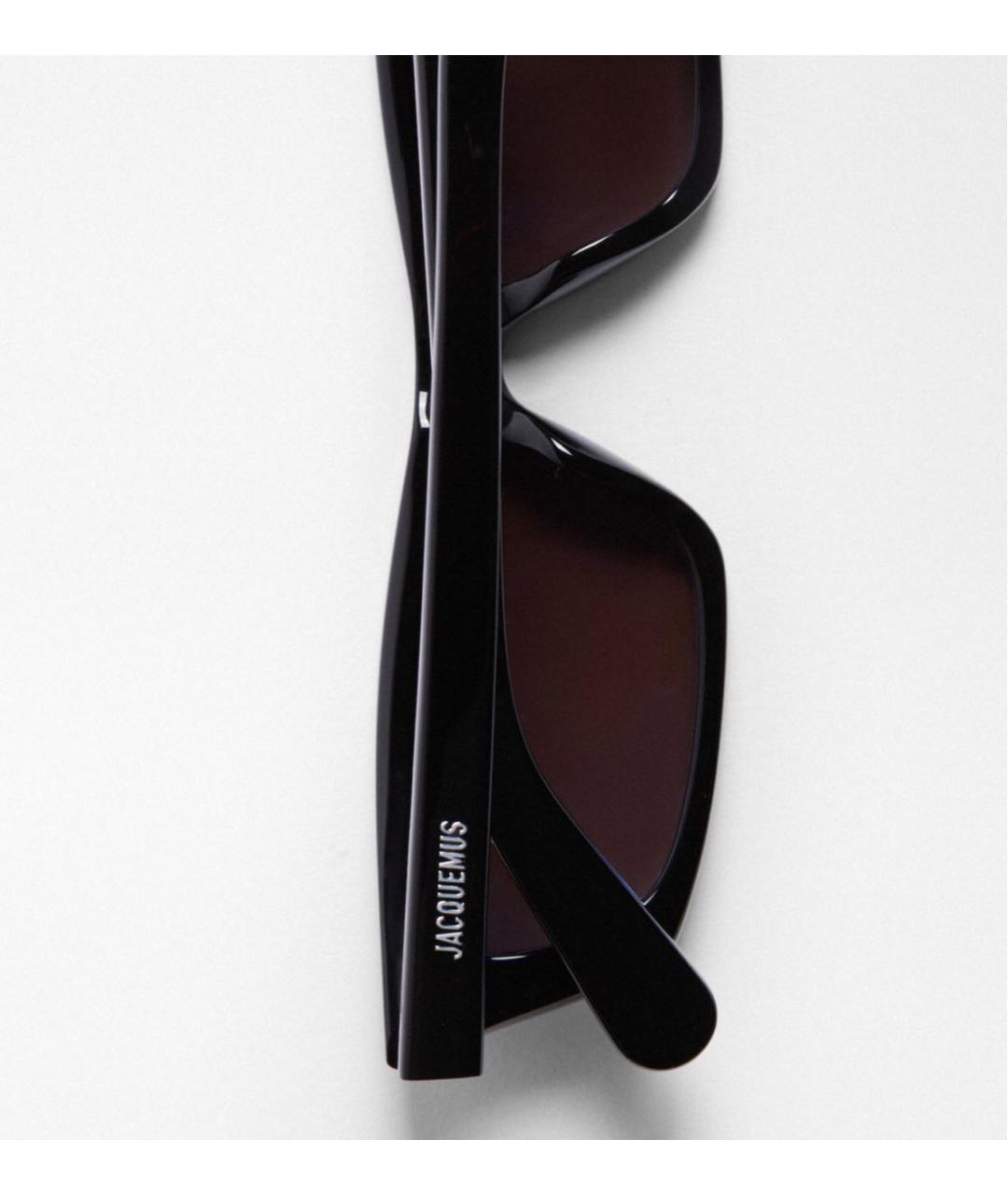 JACQUEMUS Черные солнцезащитные очки, фото 3