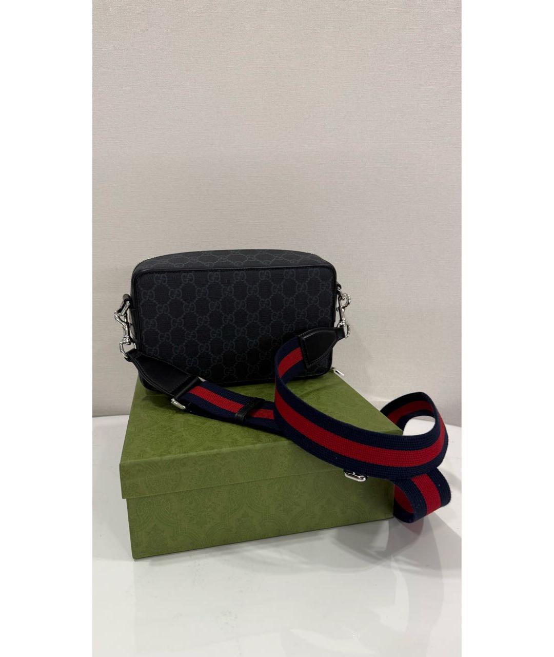 GUCCI Черная сумка на плечо, фото 5