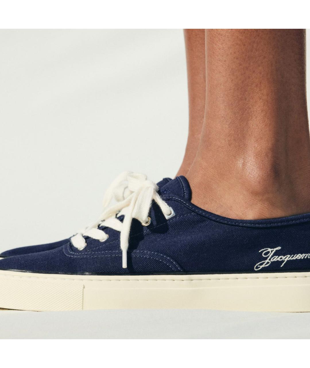 JACQUEMUS Синие кеды, фото 2