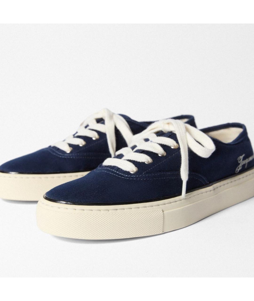 JACQUEMUS Синие кеды, фото 3