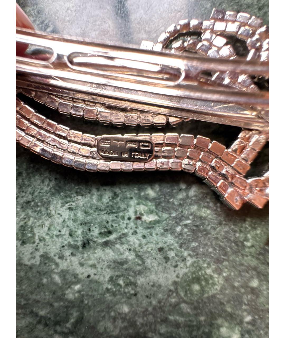 ETRO Серебряная заколка, фото 4