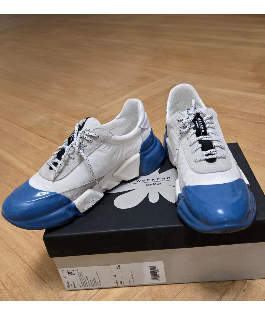 WEEKEND MAX MARA Белые кроссовки, фото 2