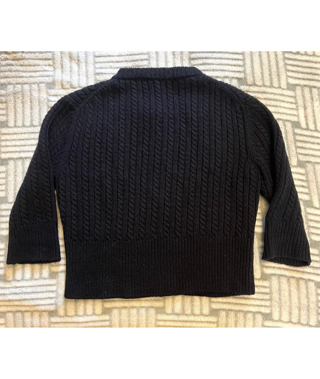 CELINE Темно-синий кашемировый кардиган, фото 2