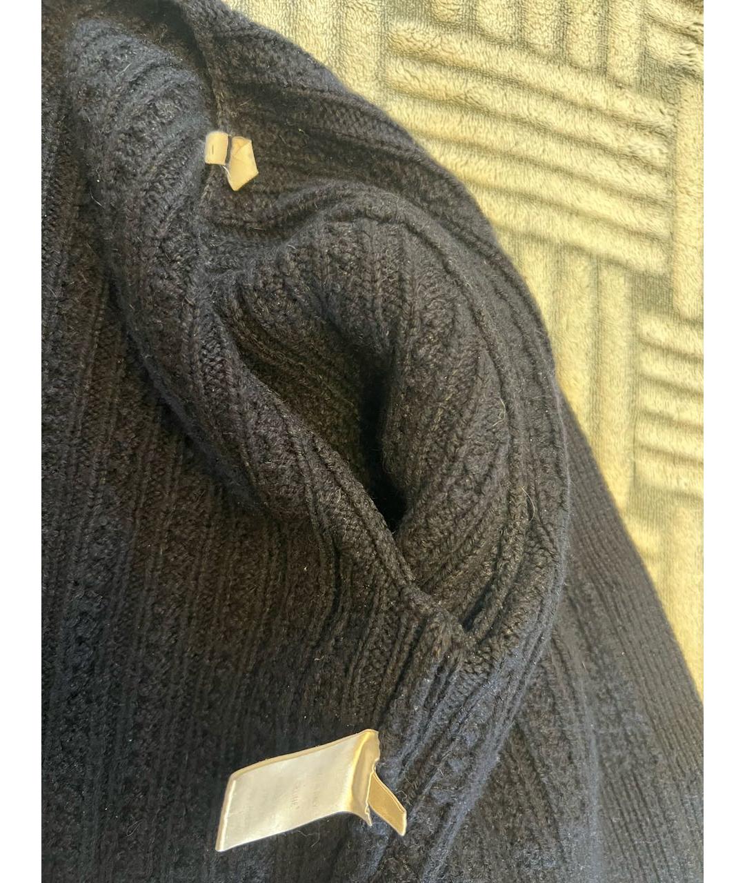 CELINE Темно-синий кашемировый кардиган, фото 4