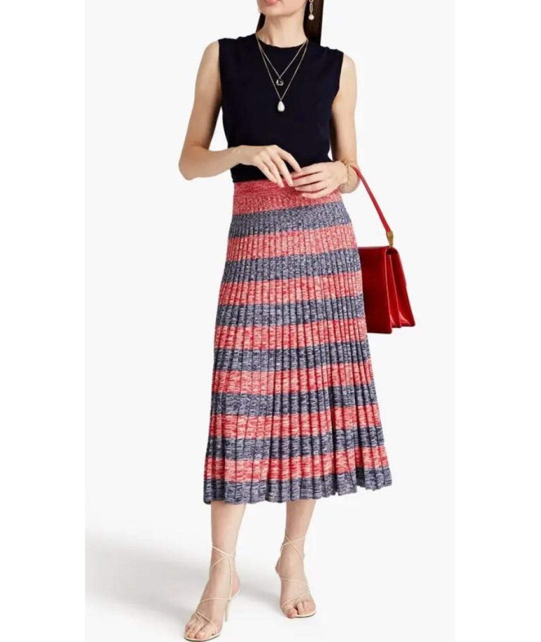 ZIMMERMANN Мульти вискозная юбка миди, фото 8