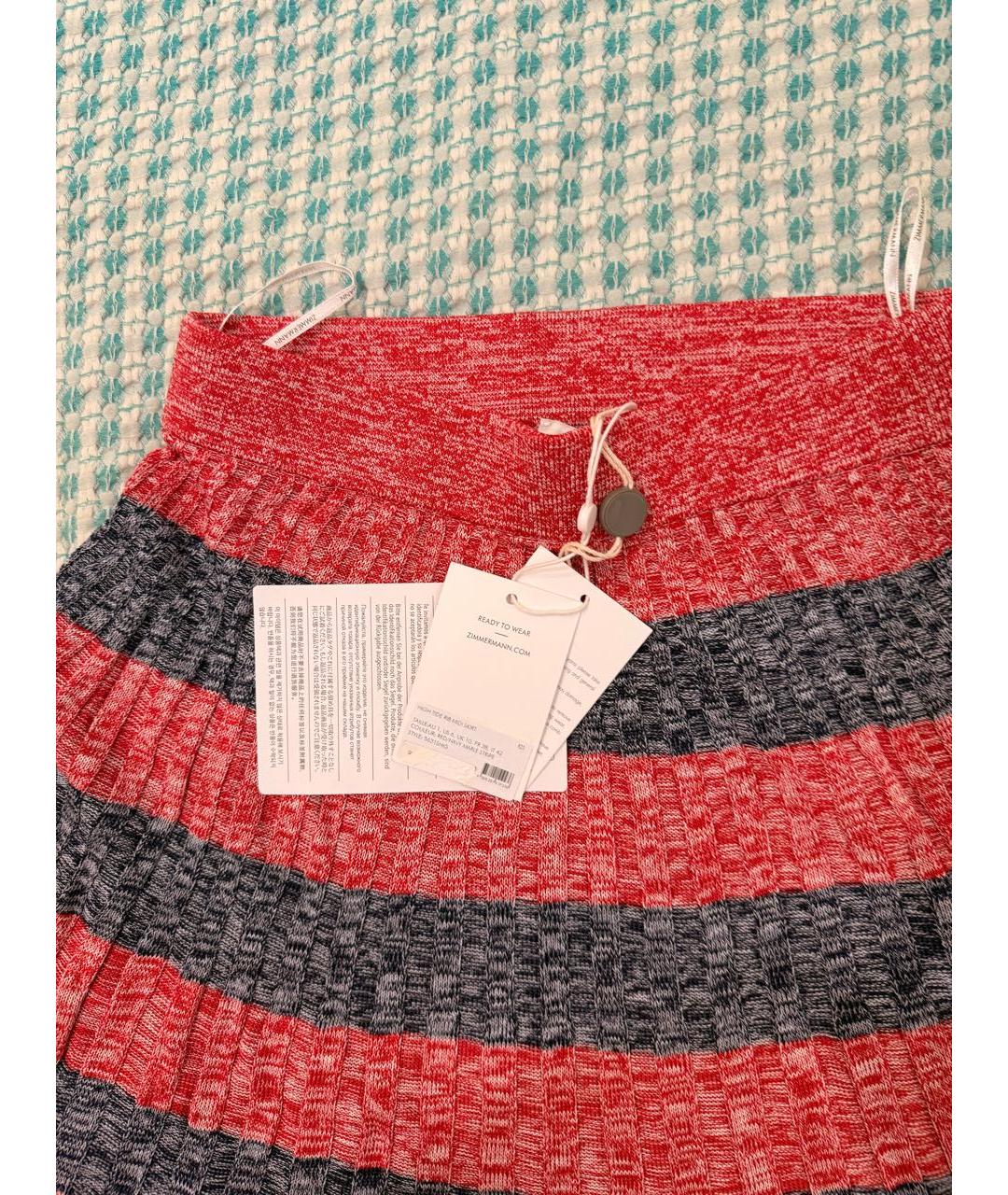 ZIMMERMANN Мульти вискозная юбка миди, фото 4