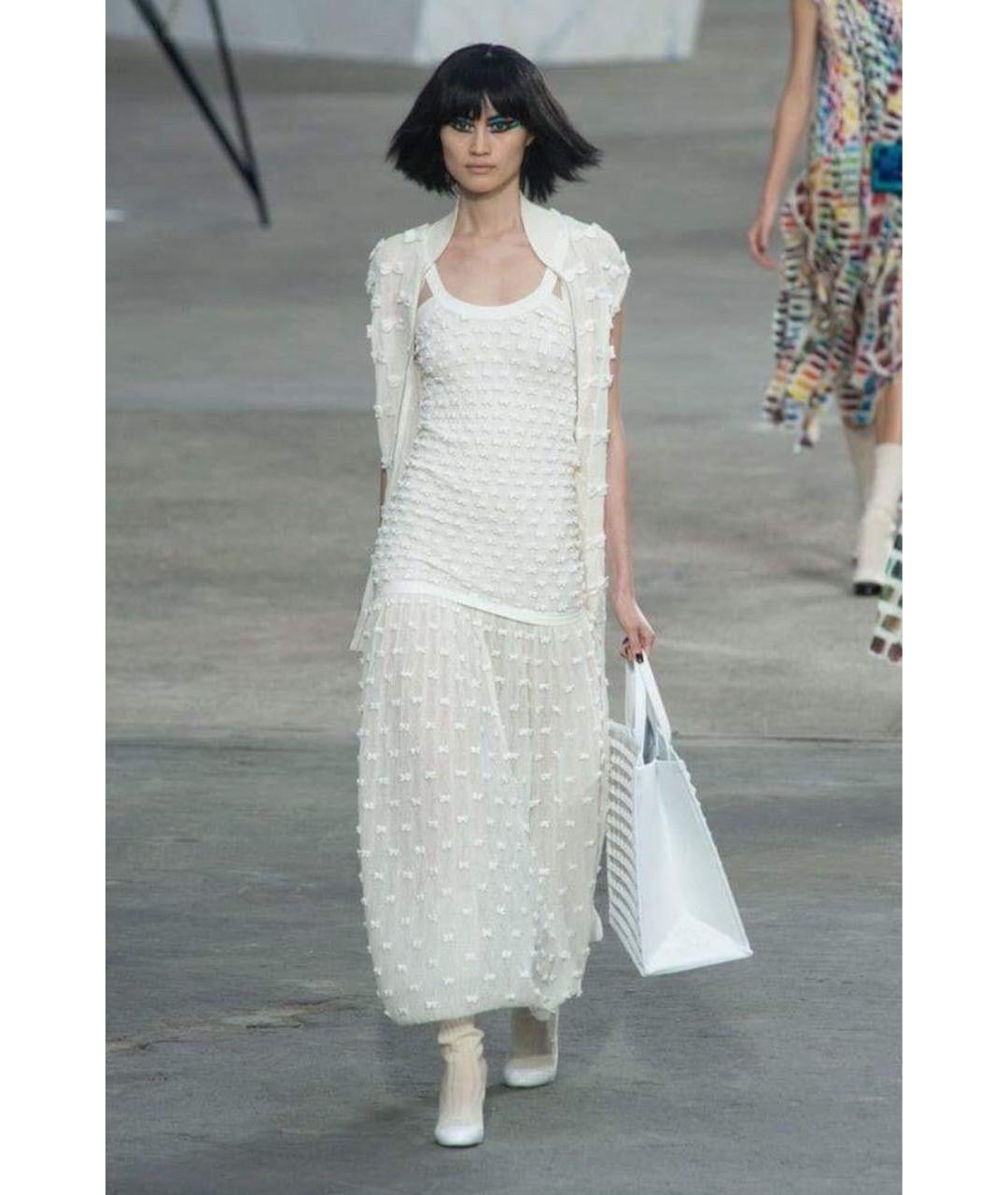 CHANEL Белый джемпер / свитер, фото 7