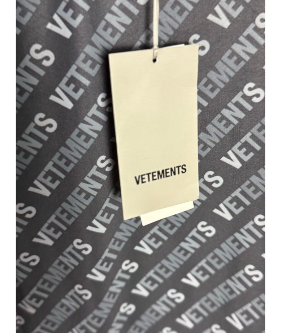 VETEMENTS Черная водолазка, фото 3