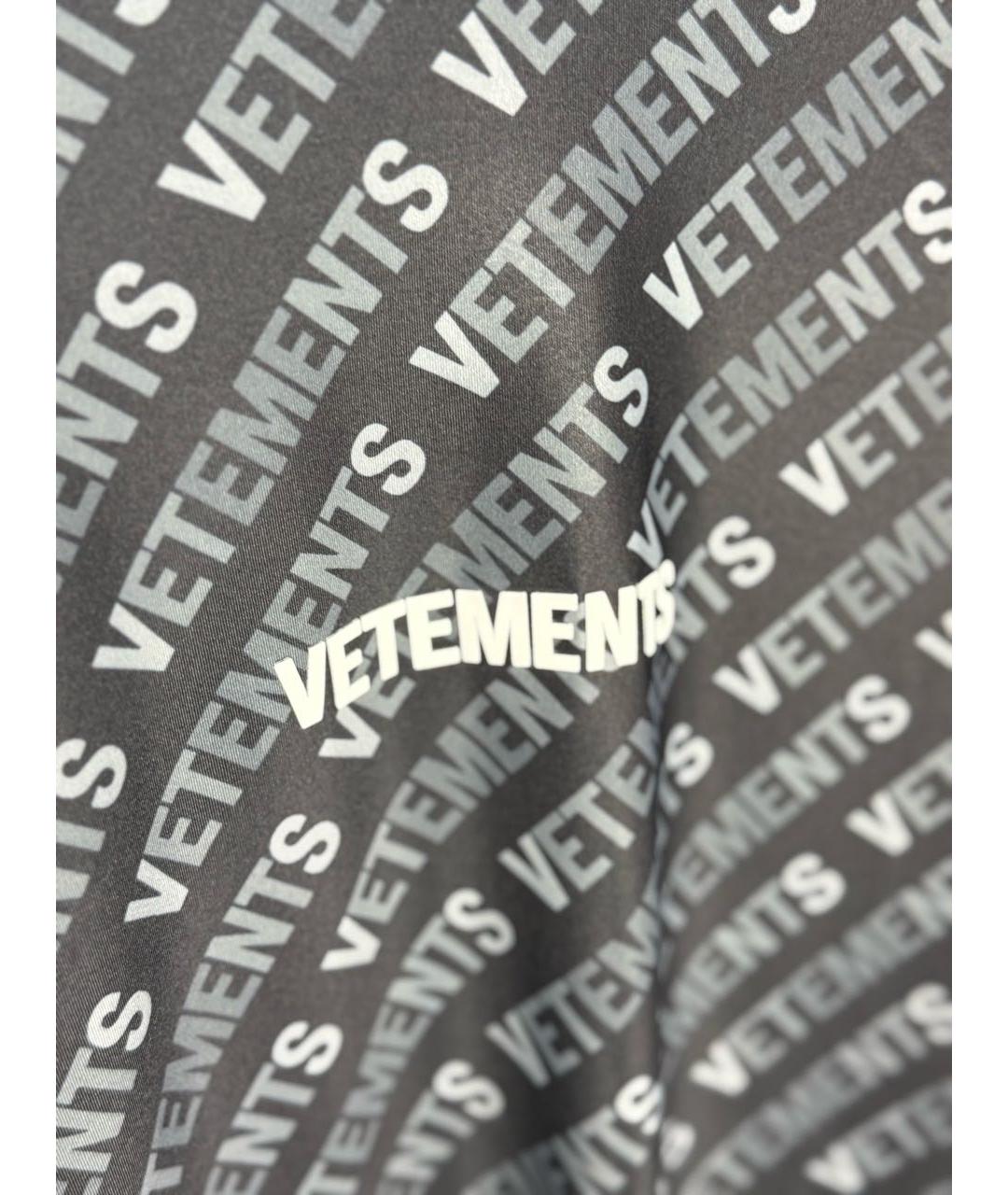 VETEMENTS Черная водолазка, фото 2