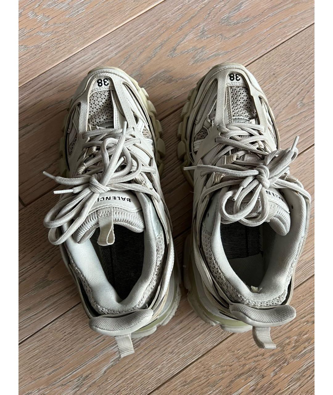 BALENCIAGA Серые текстильные кроссовки, фото 2