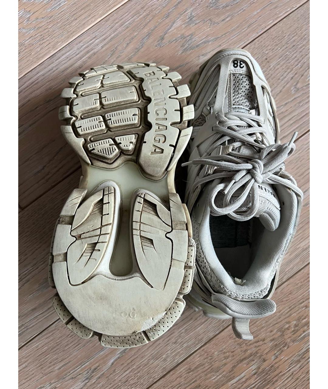 BALENCIAGA Серые текстильные кроссовки, фото 3