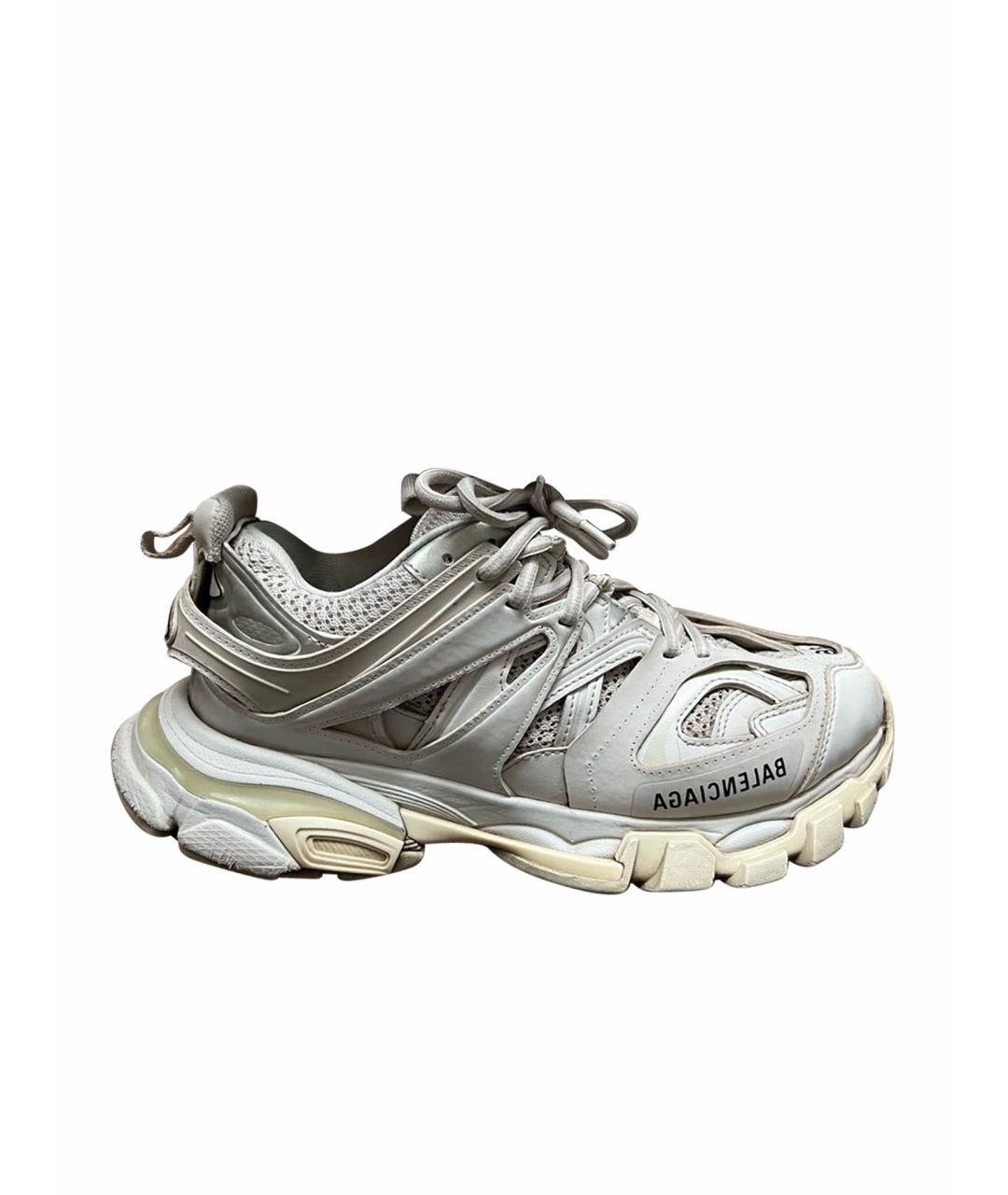BALENCIAGA Серые текстильные кроссовки, фото 1
