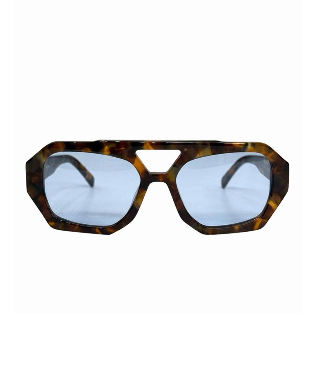 Vehla Коричневые пластиковые солнцезащитные очки, фото 7