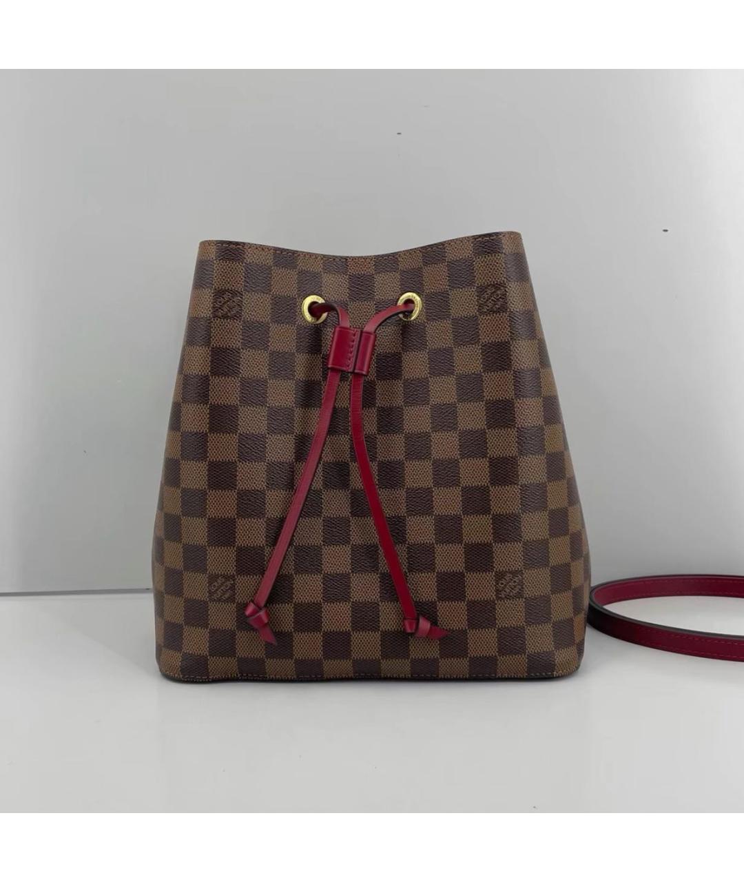 LOUIS VUITTON Коричневая сумка через плечо, фото 2