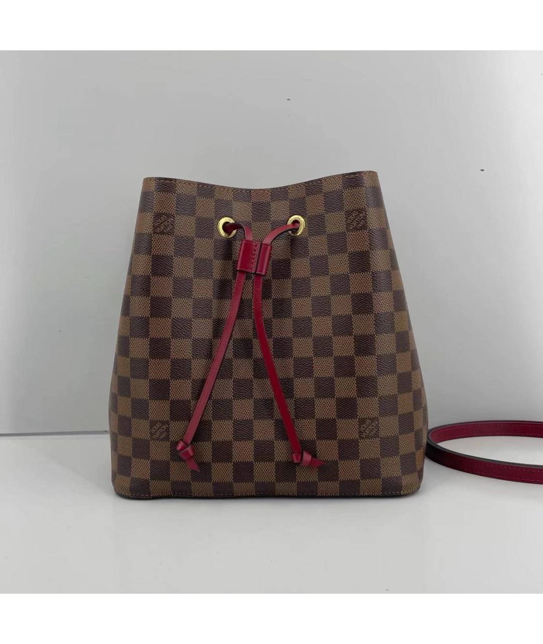 LOUIS VUITTON Коричневая сумка через плечо, фото 9
