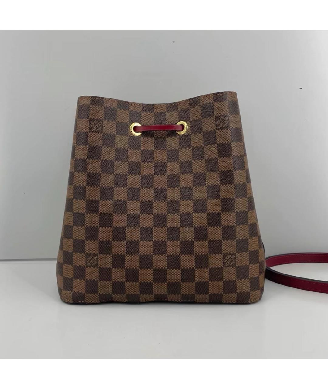 LOUIS VUITTON Коричневая сумка через плечо, фото 3