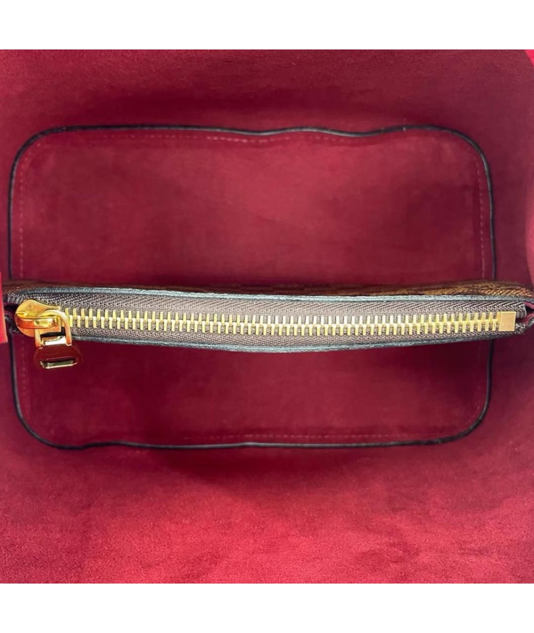 LOUIS VUITTON Коричневая сумка через плечо, фото 8