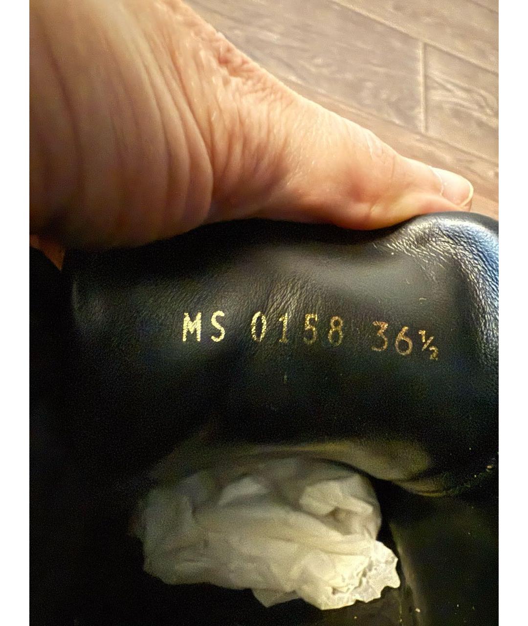 LOUIS VUITTON Коричневые кожаные кеды, фото 6