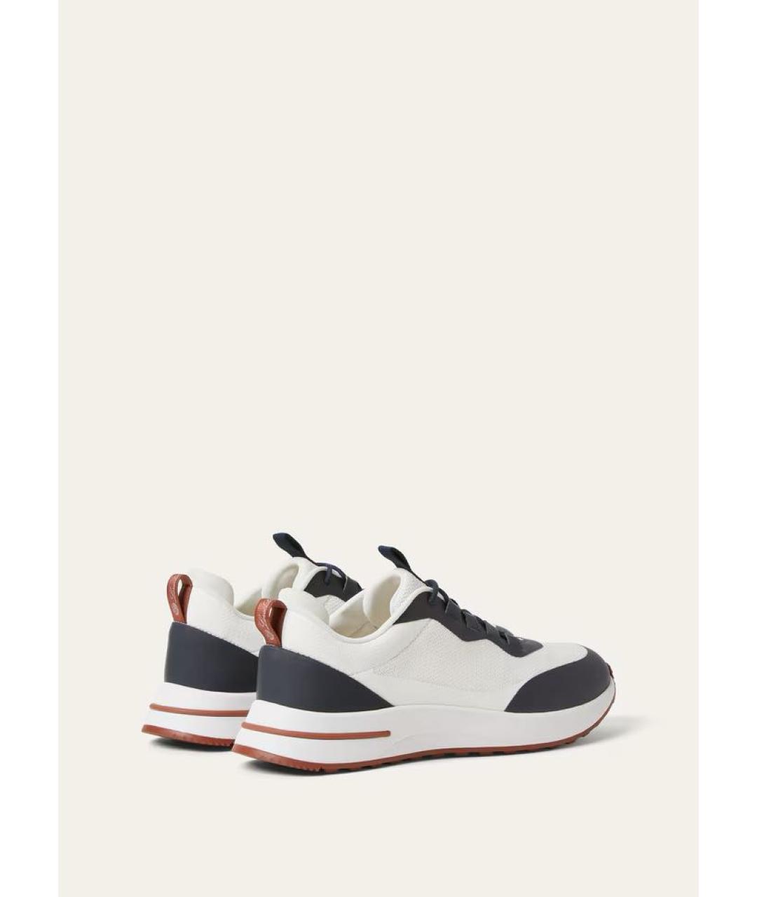 LORO PIANA Мульти текстильные низкие кроссовки / кеды, фото 4