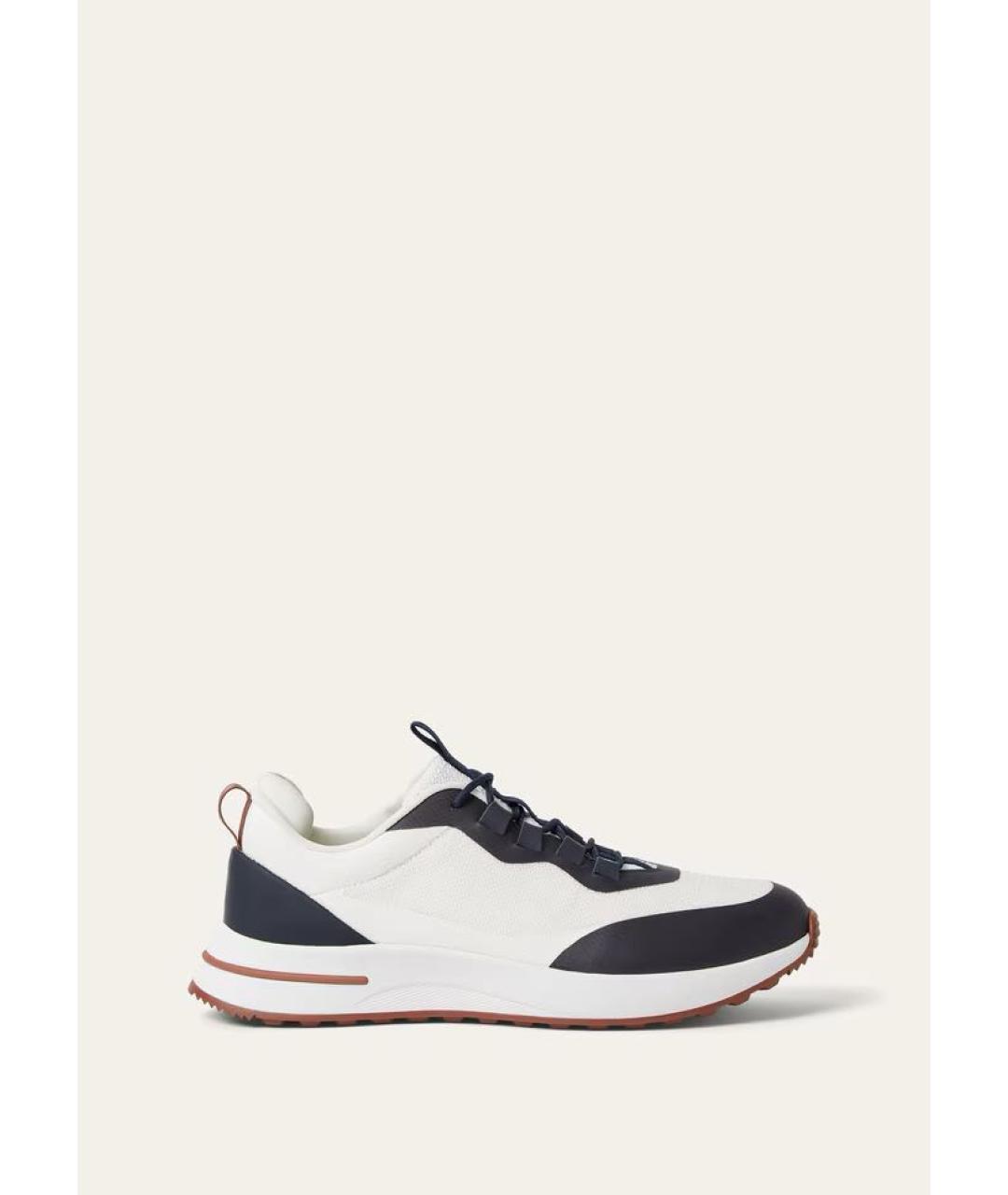 LORO PIANA Мульти текстильные низкие кроссовки / кеды, фото 7