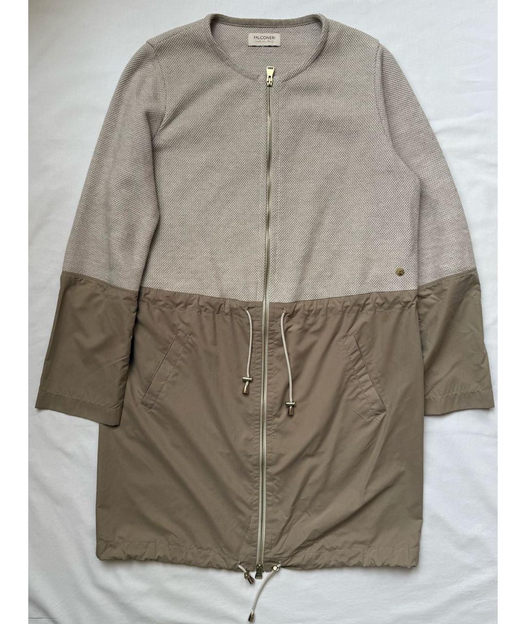 FALCONERI Бежевая хлопковая парка, фото 5