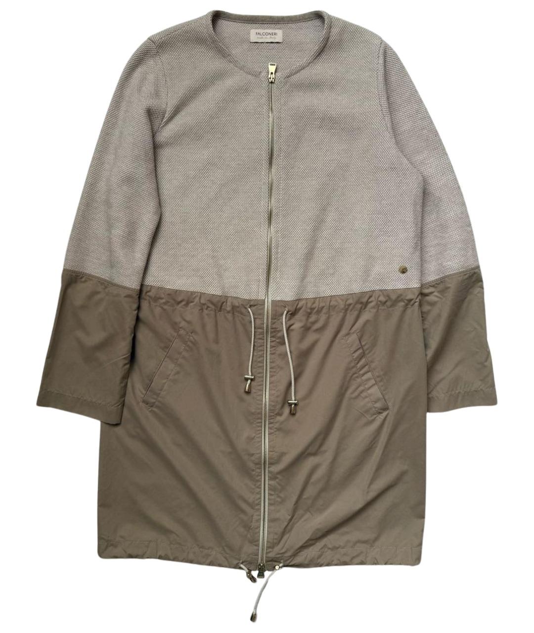 FALCONERI Бежевая хлопковая парка, фото 1