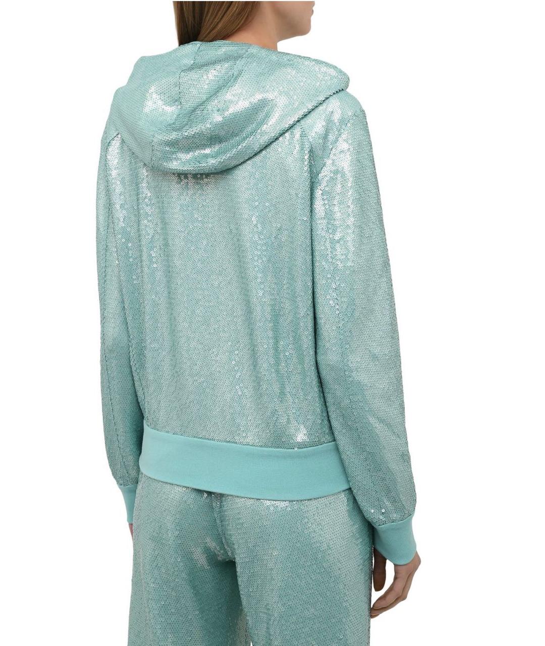 RALPH LAUREN COLLECTION Бирюзовый шерстяной кардиган, фото 4