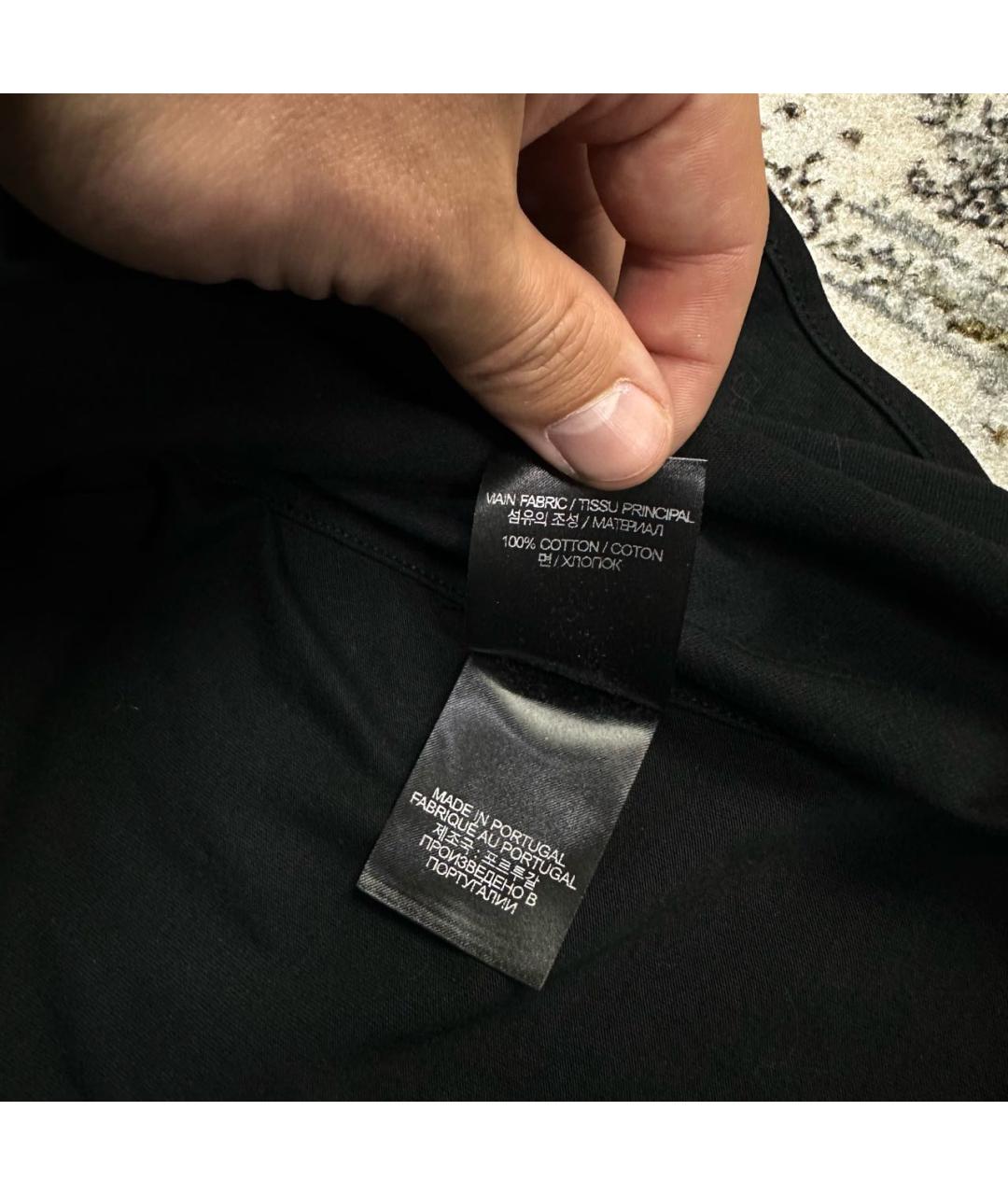 VETEMENTS Черная хлопковая классическая рубашка, фото 7