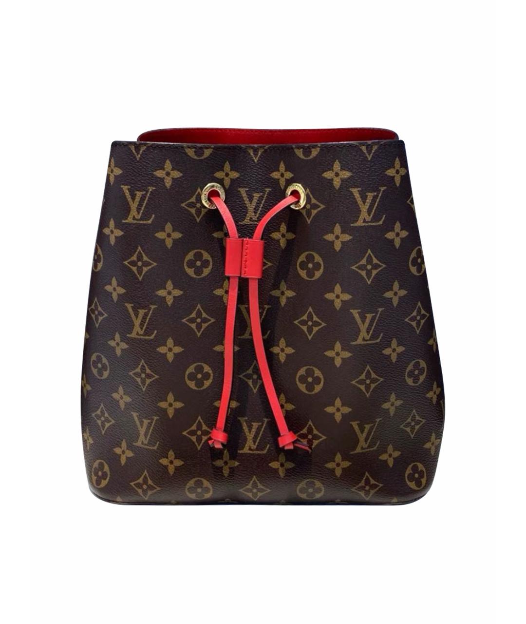 LOUIS VUITTON Коричневая сумка через плечо, фото 1