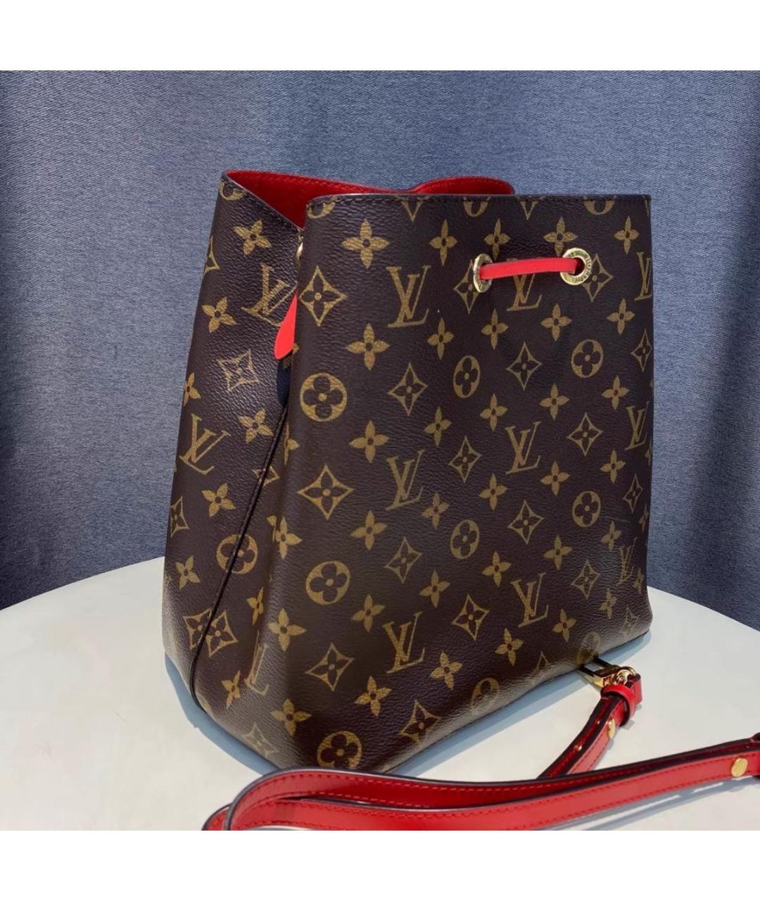 LOUIS VUITTON Коричневая сумка через плечо, фото 5
